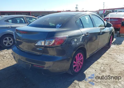 2012 Mazda Mazda3 I Touring z USA, uszkodzony, nr VIN JM1BL1V74C1629643